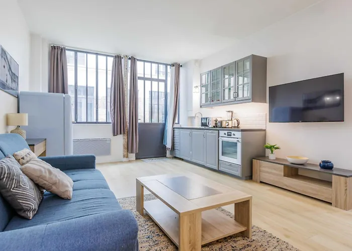 Loft Moderne Et Spacieux - 6 Couchages Voltaire 11 アパート