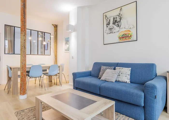 Loft Moderne Et Spacieux - 6 Couchages Voltaire 11 アパート *